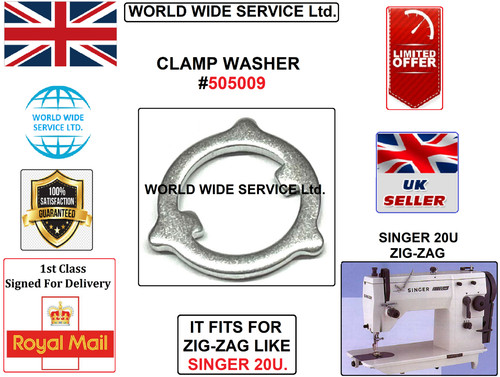 Singer 20u zigzag clamp stop - zigzag,