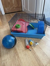 Multi Level Hamster Cage & Accessories Great Starter Kit Bright Colours