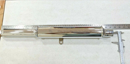 Muffler tailpipe chrome - &, (chrome
