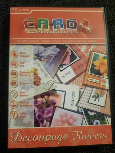 Card creations plus decoupage - card,