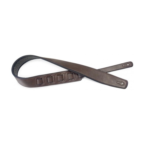 Stagg padded leather guitar - padded,