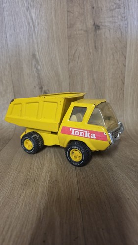 Vintage tonka toys yellow - yellow, dump