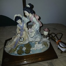 Vintage Aldo Belcari Figurine/Lamp Dated 1967 Rare Made In Italy Florence Italy