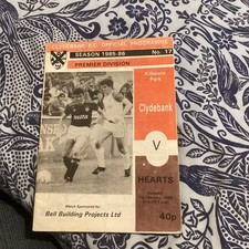 Clydebank V Hearts (1985/86)