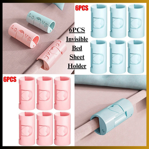 6pcs invisible bed sheet - 6pcs,