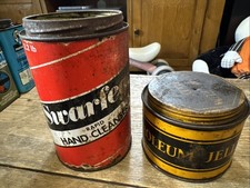 Vintage Swarfega and Petroleum Jelly Tin