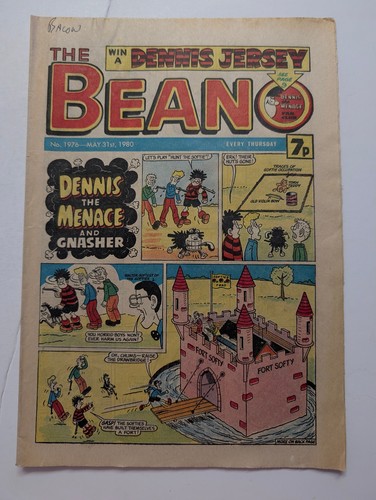 Beano comic 1976 may 31st - no,