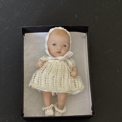 Vintage porcelain bisque baby - porcelain,