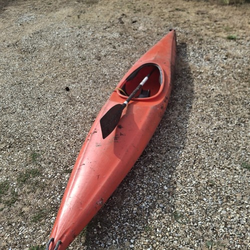 Plastic canoe kayak - canoe, river