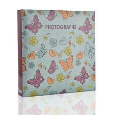 Large Slip In Pockets 3-Ring Binder Photo Album Holds 500 6x4" / 15*10cm Photos