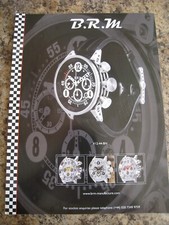 BRM WATCH CHRONOGRAPH V12-44-BN  ADVERT A4 FILE 39