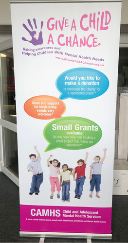 Roll banner display 2000mm - up,