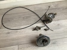 1968/69 Rsw 16 Front Dyno Hub 28 H + Rear 28 H Drum Brake Hub + lever to restore