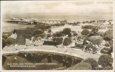 real photo; Weston super mare