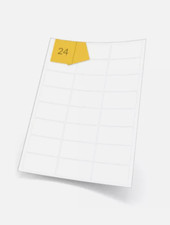 Labels Self Adhesive 320 sheets  A4 Address stickers Inkjet Laser Copier Printer