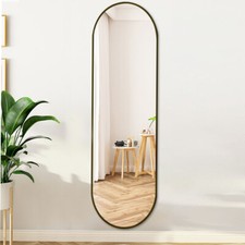 Black Frame Mirror Large Long Full Length Wall Door Hanging Glass Mirror Bedroom