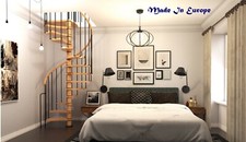 Indoor Spiral Staircase Spacer