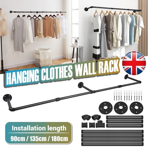 Industrial pipe clothing rack - pipe,