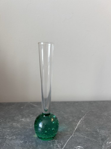 Vintage handmade green hand - green,