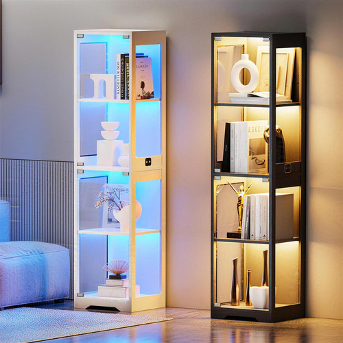Glass display cabinet tier - glass,