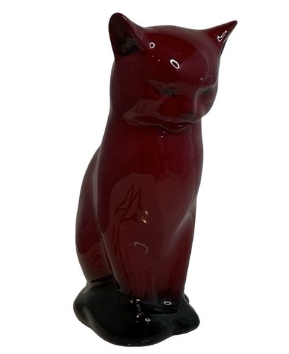 Royal doulton flambe sitting - doulton,