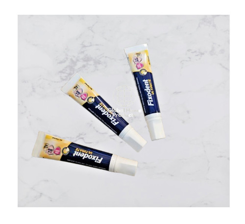 Travel size fixodent - 3,