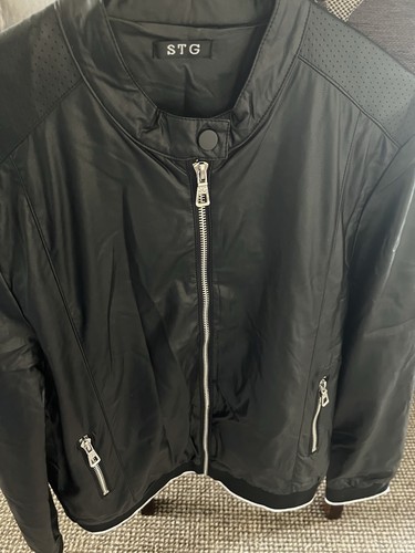 Street gang boys faux - gang, leather