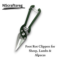 Heavy Duty Goat Hoof Clippers Trimming Shears for Sheep Lamb & Alpaca Care