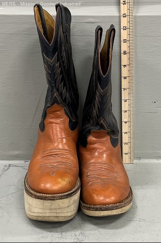 Vintage 70s two tone leather - 70s,