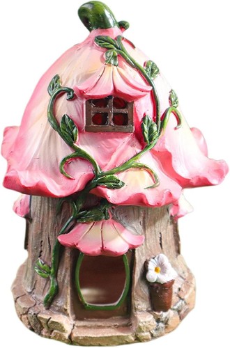 Solar fairy garden mushroom - solar,