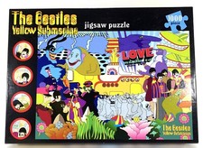Paul Lamond Games The Beatles Yellow Submarine 1000 Piece Jigsaw Puzzle Complete
