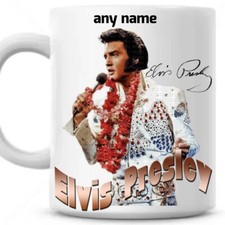 NEW FOR 2023 - PERSONALISED ELVIS GIFT MUG ( CAN BE MADE FOR ANY OCCASSION)