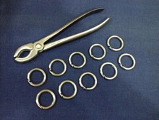 10 Pcs Pig Nose Rings S/S with