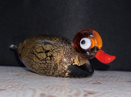 Murano style art - murano-style, bird