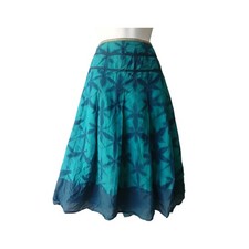 Monsoon boho silk turquoise