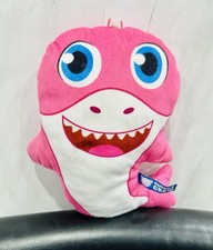 Baby Shark Large Plush 10 INCH Pink Yellow Blue Great SHARK Super Soft Toy NEW