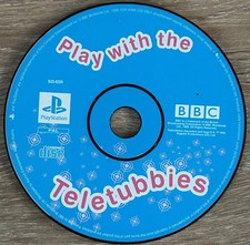 Sony Playstation PS1 - Play with Teletubbies - Disc Only - PAL Tested & Working
