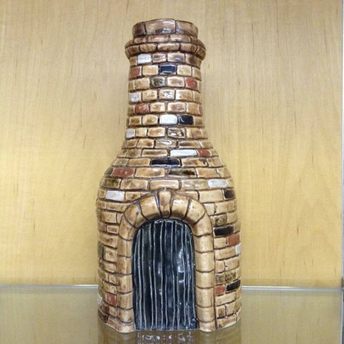 Bottle kiln burslem pottery - kiln, by