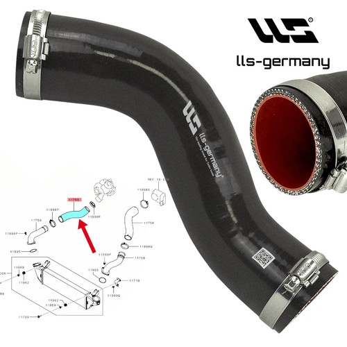 Upgraded charge air hose turbo - upgraded,