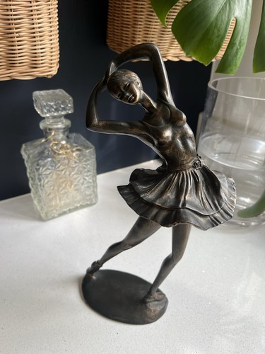 Vintage ballerina art deco - vintage, |art