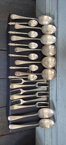 Job lot epns - spoons, 2