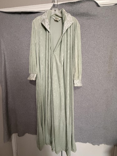 Diamond tea robe womens xl - tea, l-xl