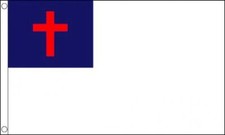 CHRISTIAN FLAG 5' x 3' Easter