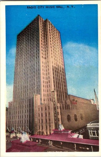 New york postcard radio - york,