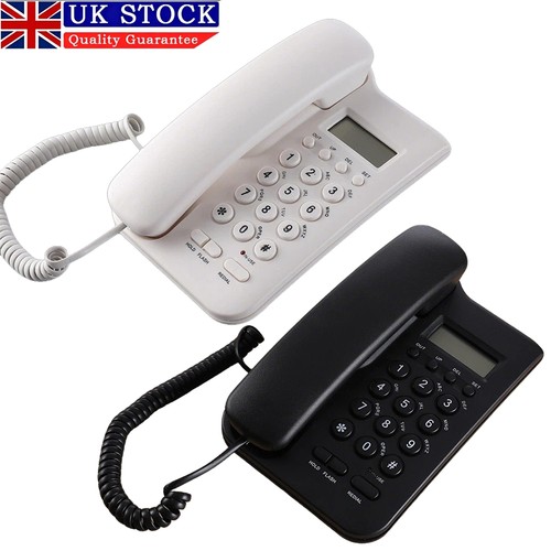 Large button landline corded - button,