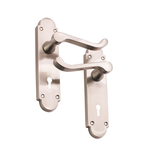 Lever door handle shaped - lever,