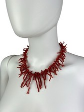 Antique red branched coral