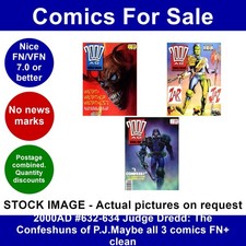2000AD #632-634 Judge Dredd