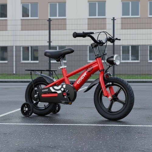 Small children bike safe - small,