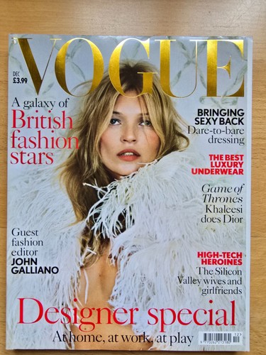 Vogue magazine december - uk,